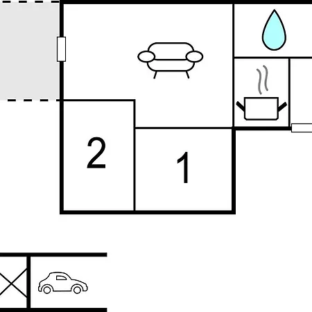 Two-bedroom Holiday In *